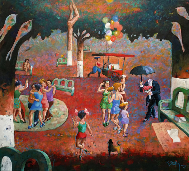 Rodolfo Stanley, Bailarines en el Parque